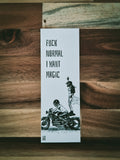 Bookmark - Couple on Wheels