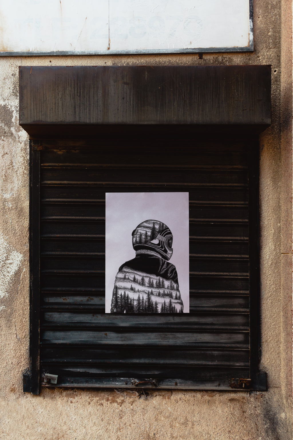 הדפס רוכב היער