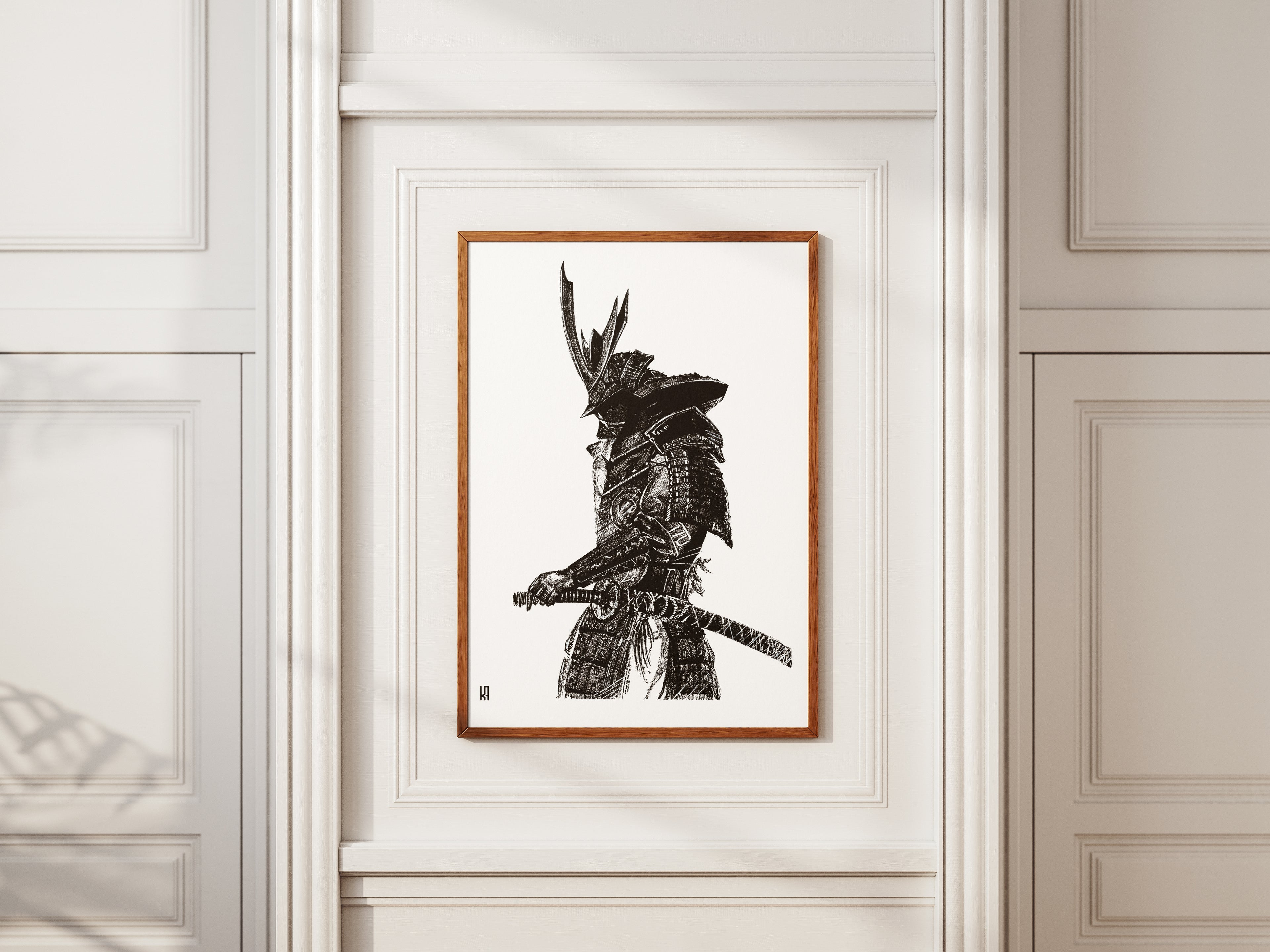 Samurai Print