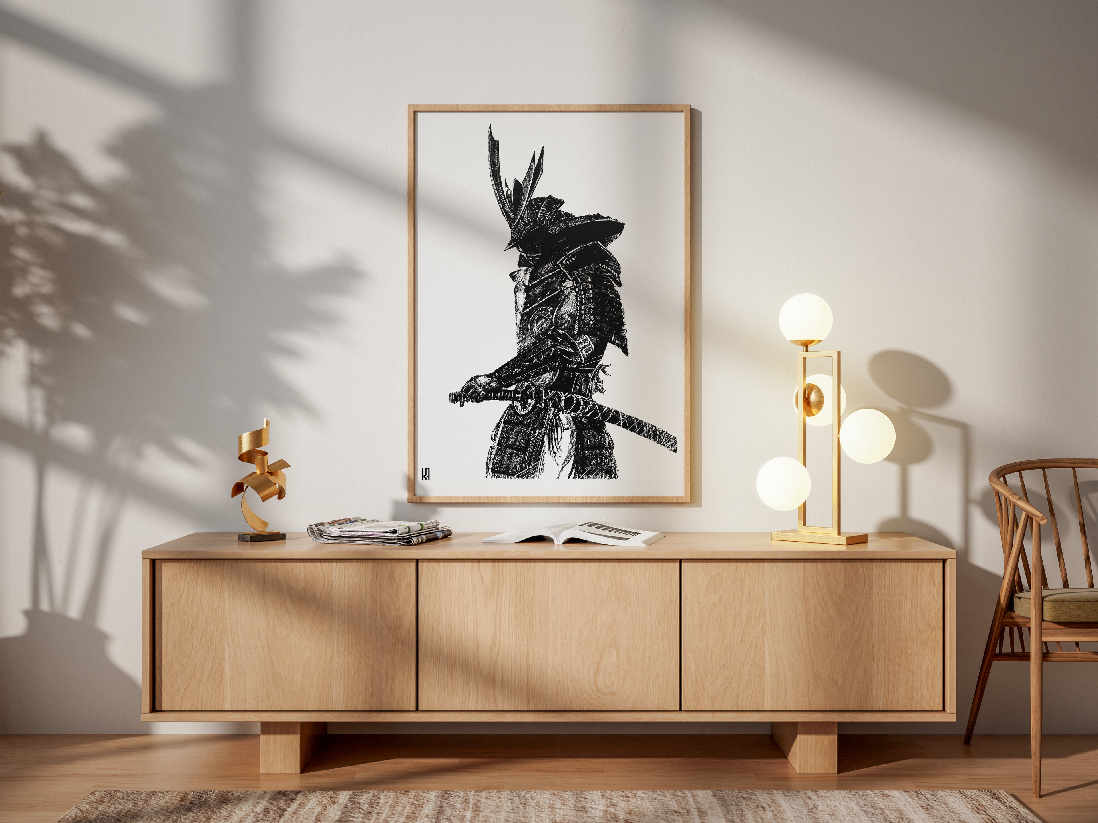 Samurai Print